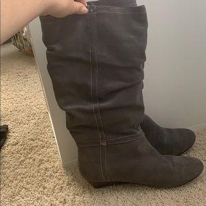 White Mountain Leather Upper Boots